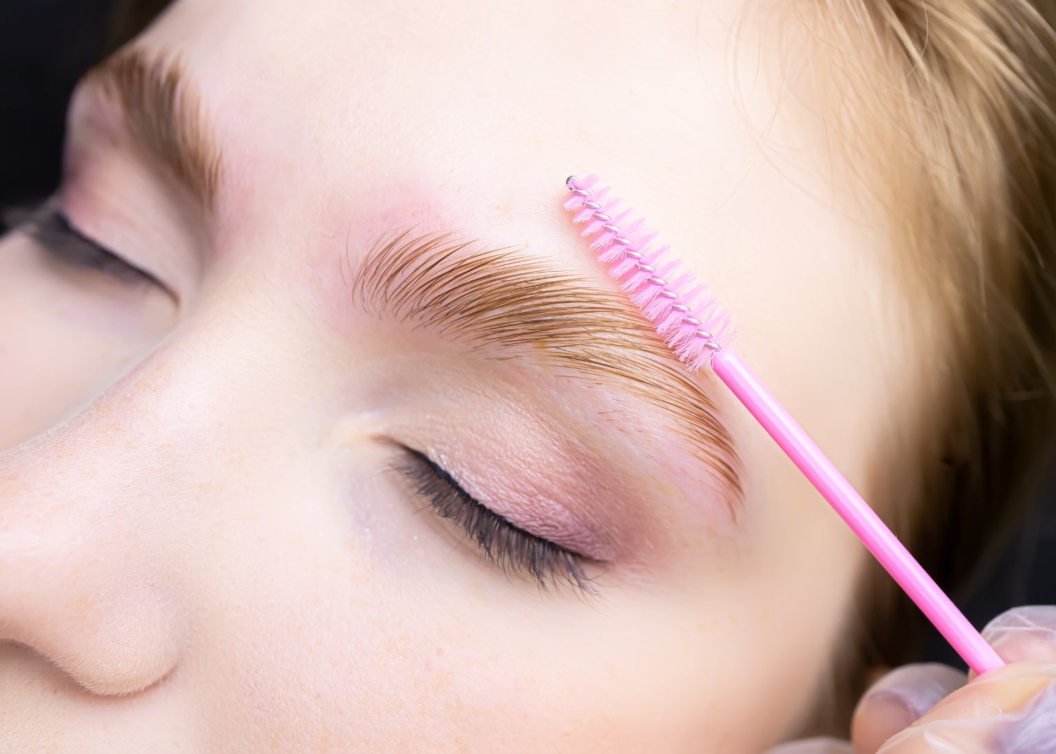 Brow lamination